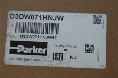 D3DW071HNJW42 D3DW071HNJW 美国派克PARKER电磁阀