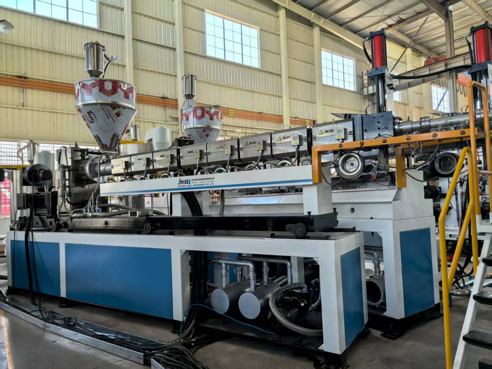 金纬机械  医疗级 ABS 板材?生产线  复印机外壳 ABS 片材机组 公司