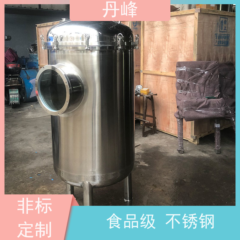 丹峰 非标定制 不锈钢 立式 储气罐 植物油 储料罐