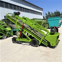 横向移动式饲草取料机 青储草垛挖料机 牛羊草料刮取输送设备