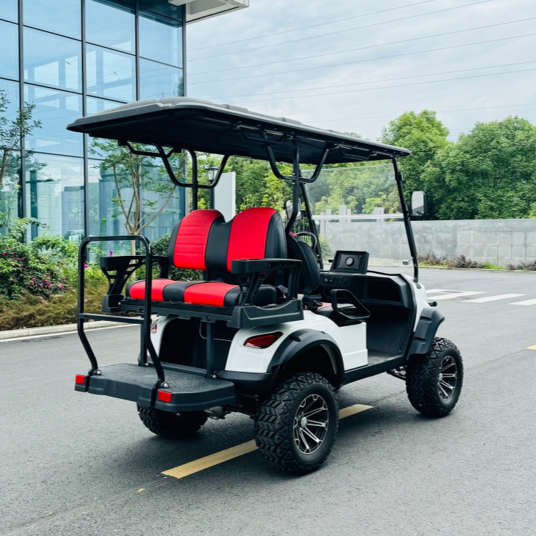 自贡6座高尔夫球车         电动高尔夫球车可生产