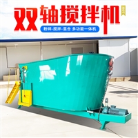 车载移动式草料搅拌机 五立方全日粮搅草车 养牛场拌料机