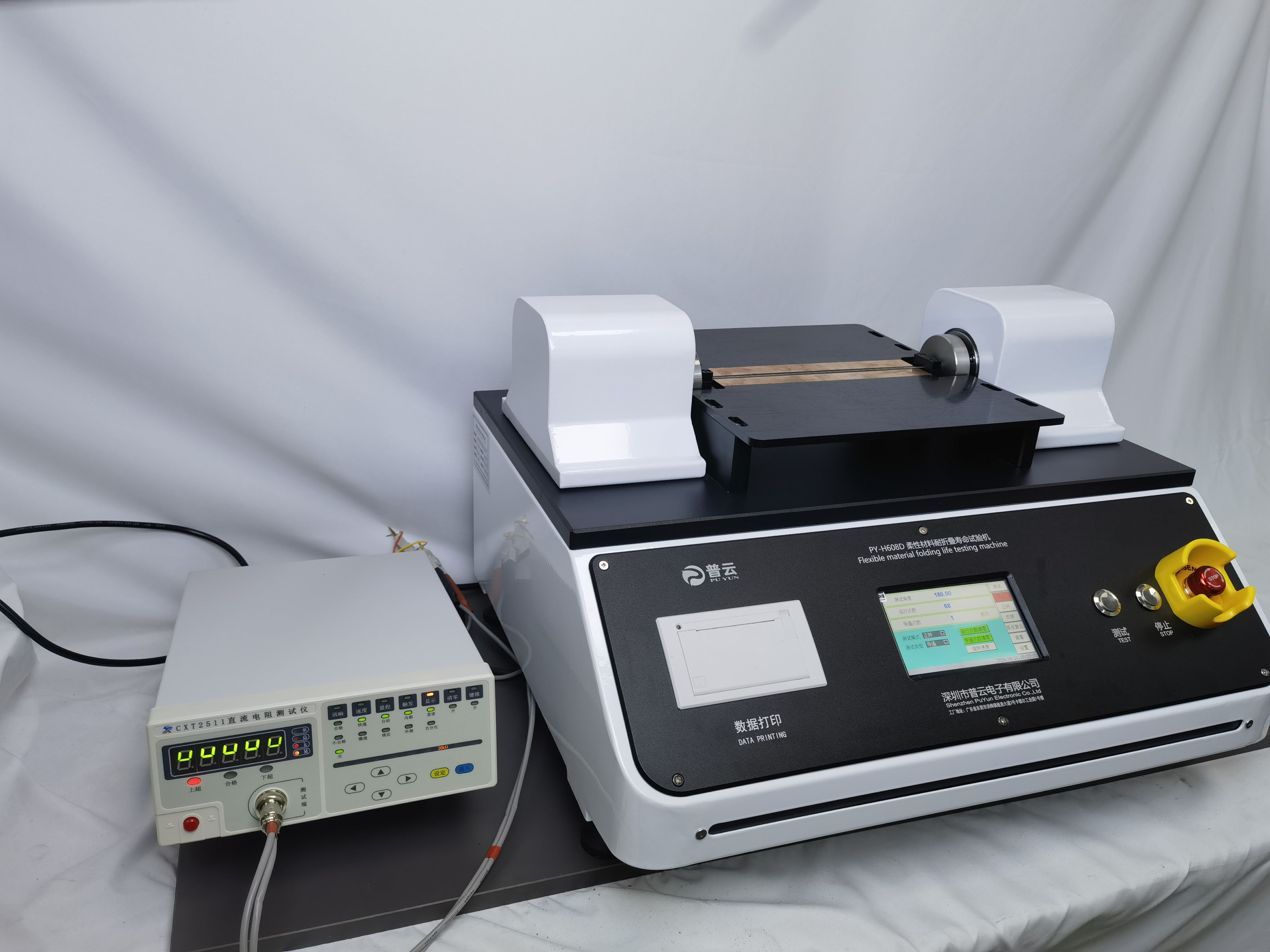 薄膜反复折叠试验机 柔性材料弯折疲劳测试机 工厂直发