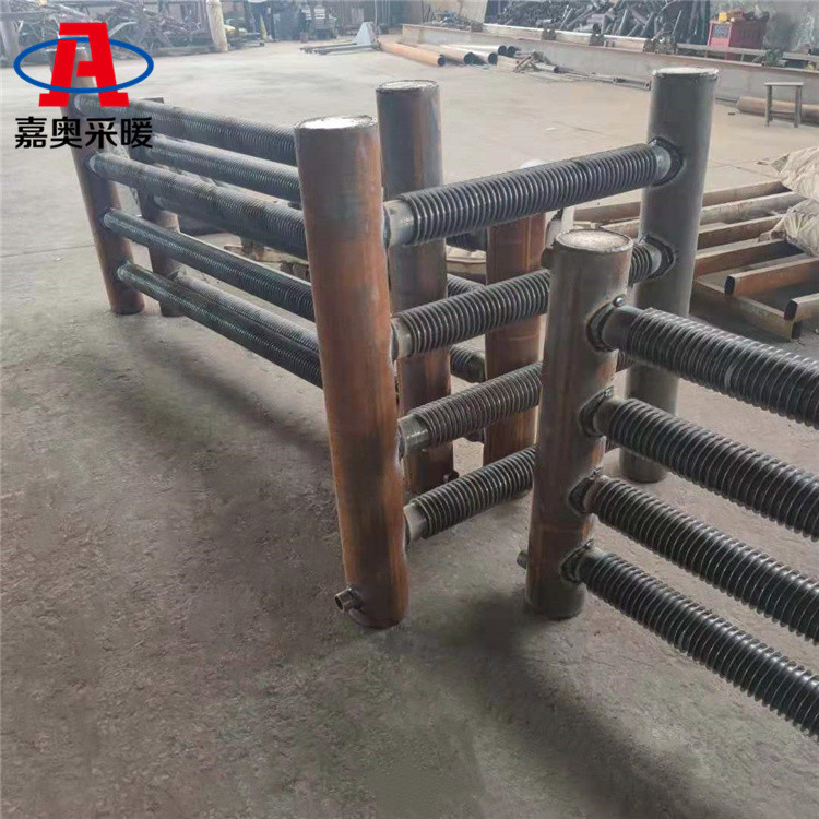 洗煤场用法兰绕翅翅片管散热器 4分翅片管散热器型号含义