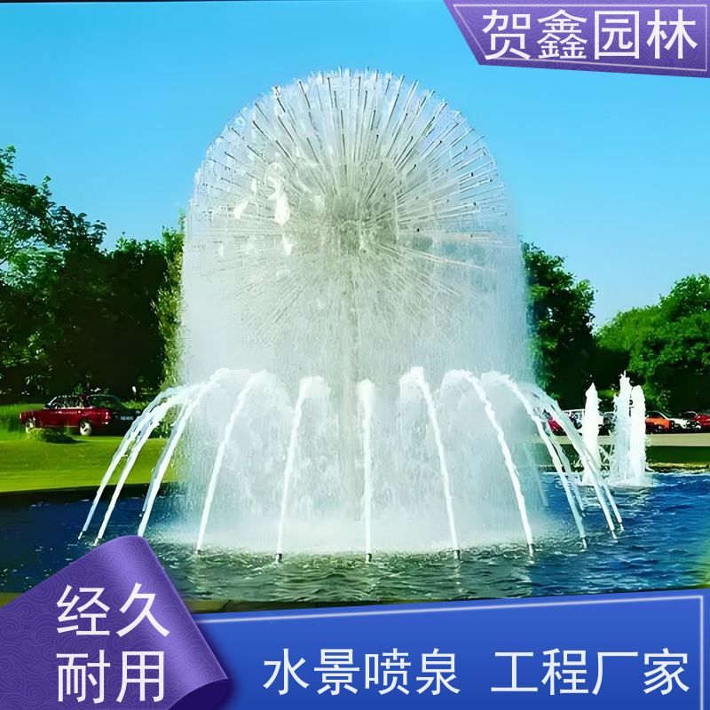  酒店喷泉设备厂家 一维喷泉工程施工 低压喷泉施工单位 喷泉安装