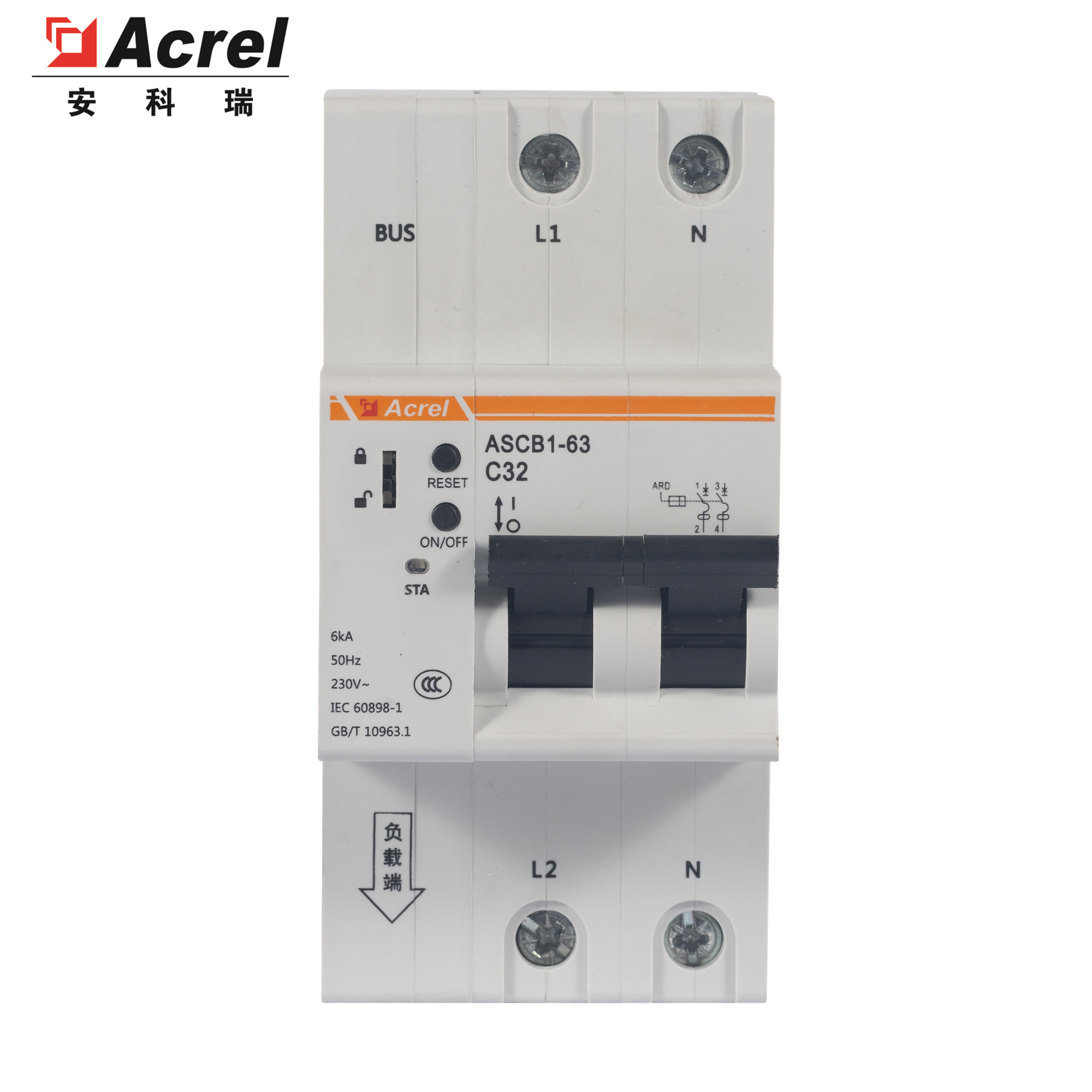 安科瑞 远程调参ASCB1 2P智能断路器 实时监测、异常预警