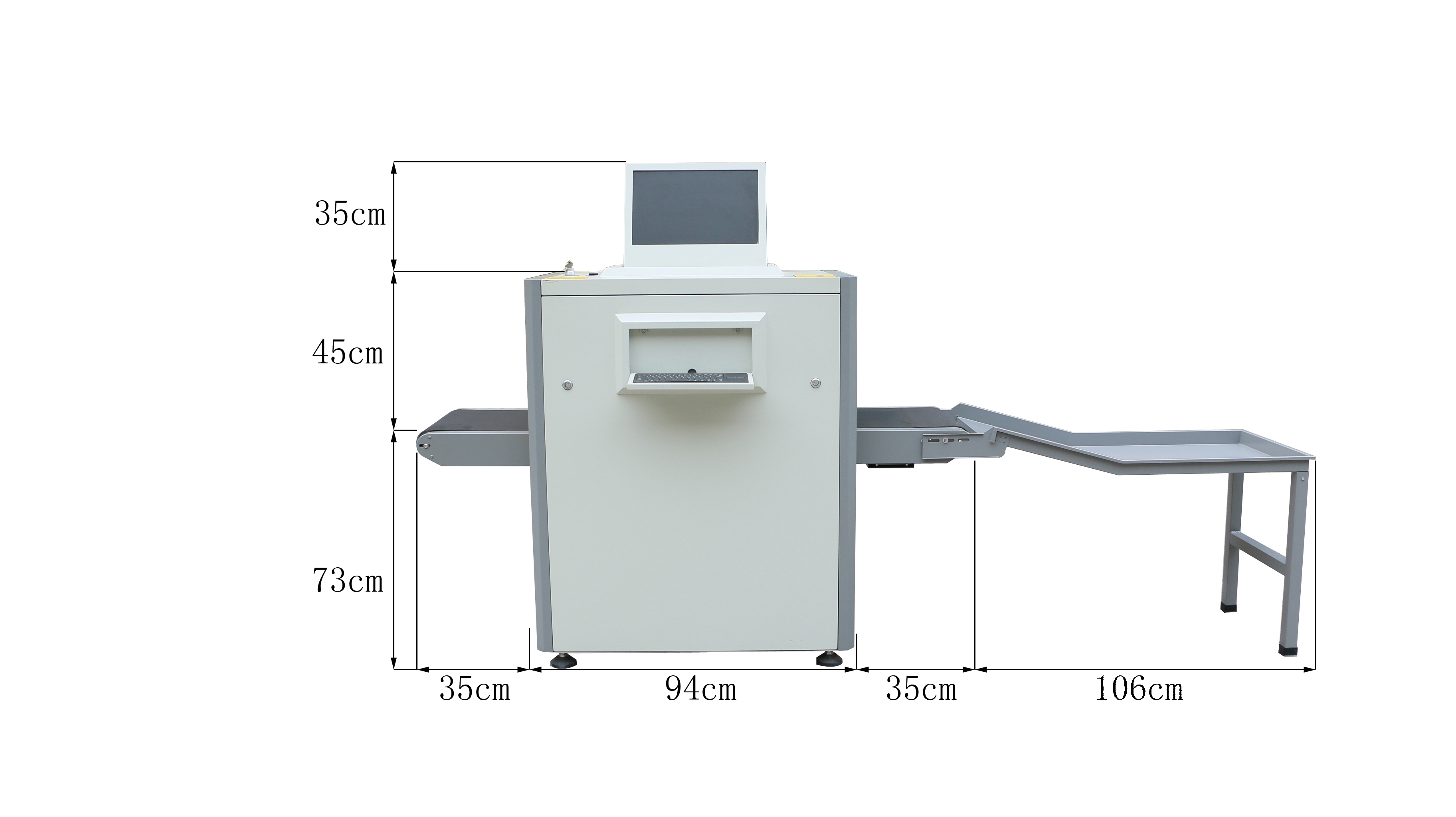 北京法院带智能感应安检机中科联厂家