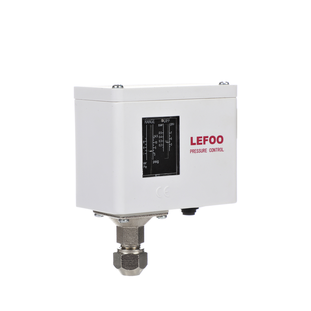 力夫LF55T单刀双掷控制冷库电机 防冻开关温度控控制器 温度开关电话