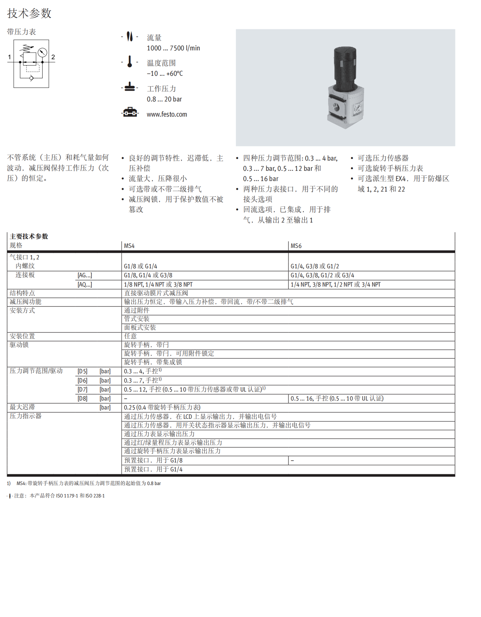MS4-EM1-1/4-S软启动阀MS4-DL-1/4