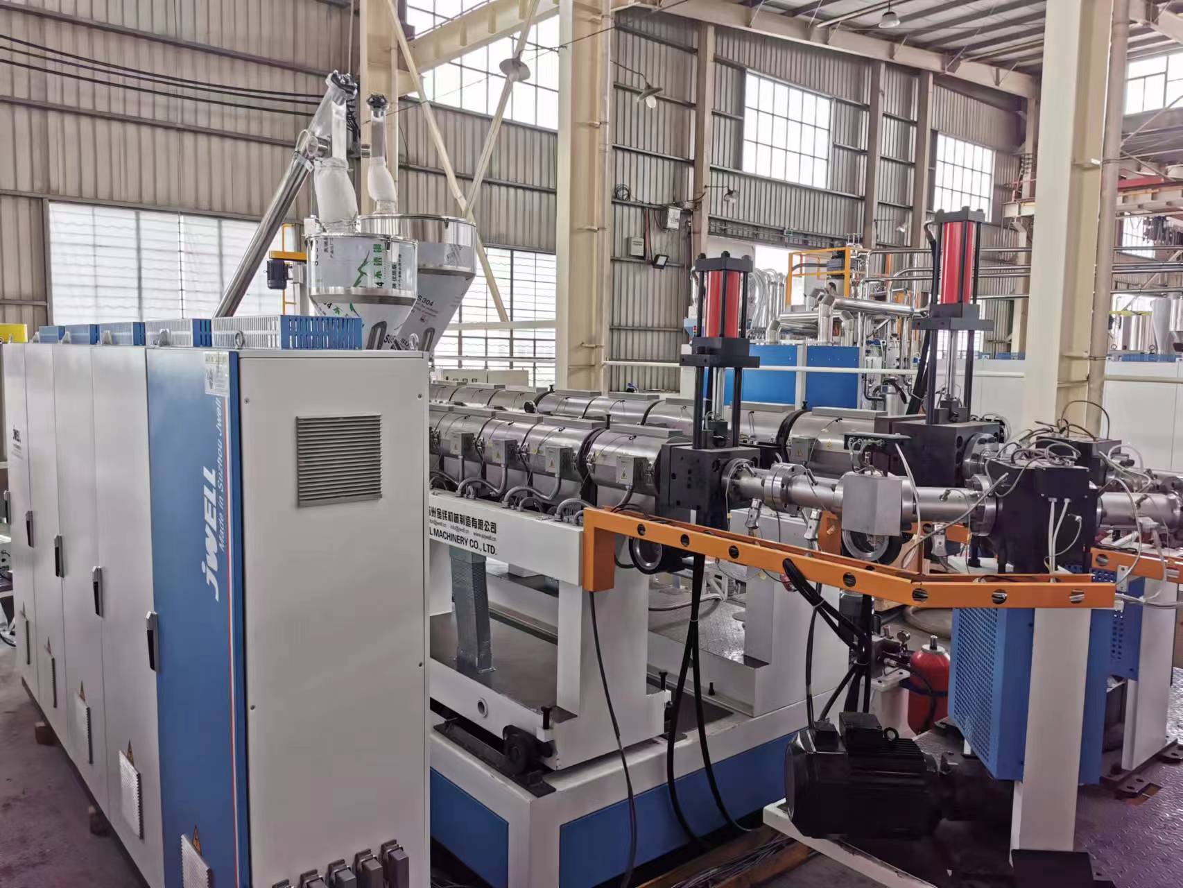 自贡汽车保险杠PP板材生产线 半导体清洗设备PP板材生产线品牌