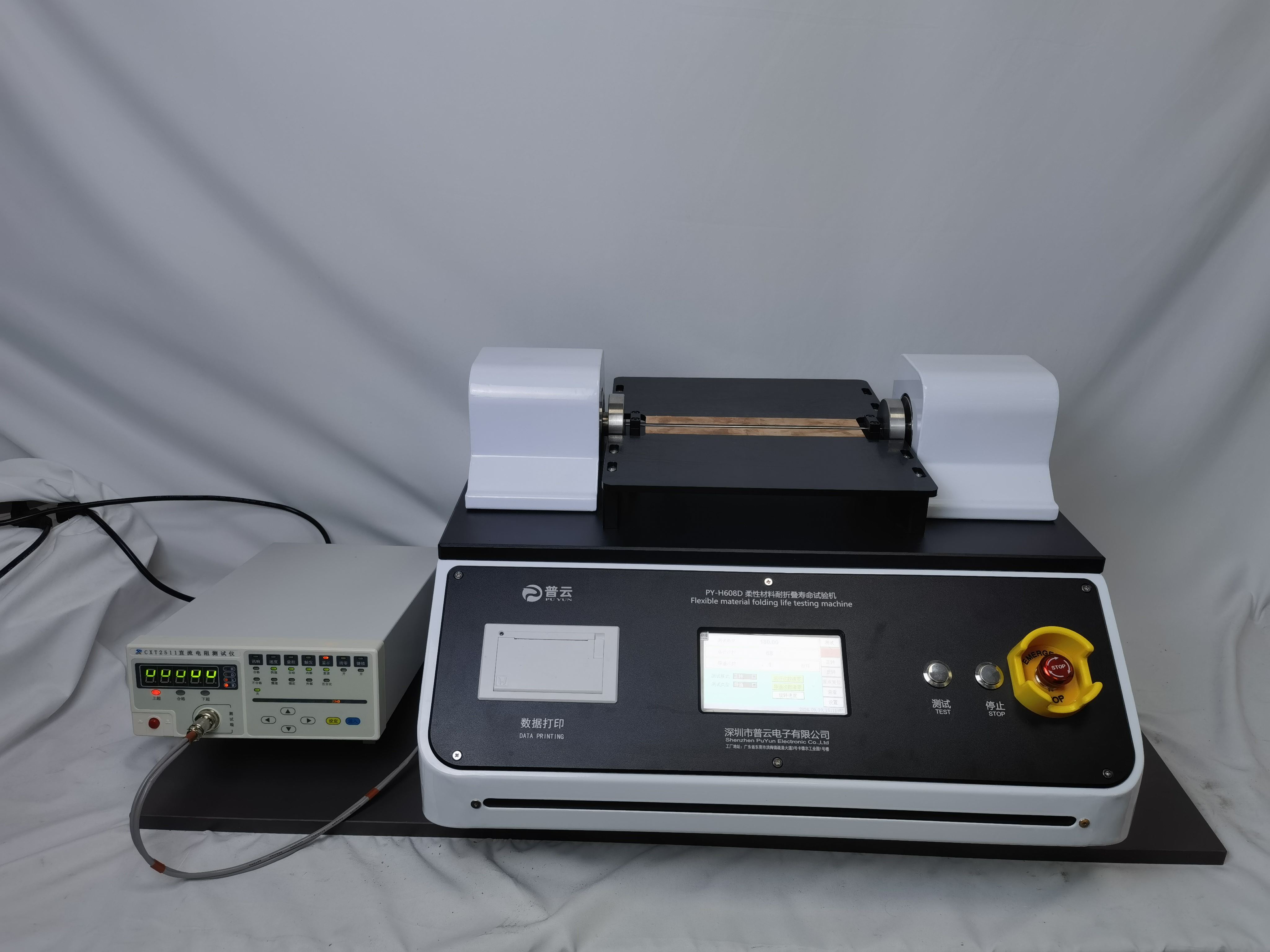 薄膜循环弯曲测试机 柔性材料反复折叠试验机