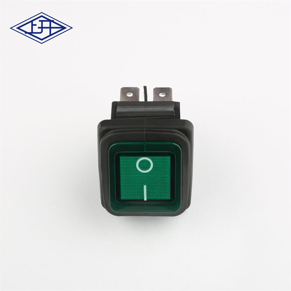 银触点开孔30*22大电流电焊机用22A四脚船型电源开关供应
