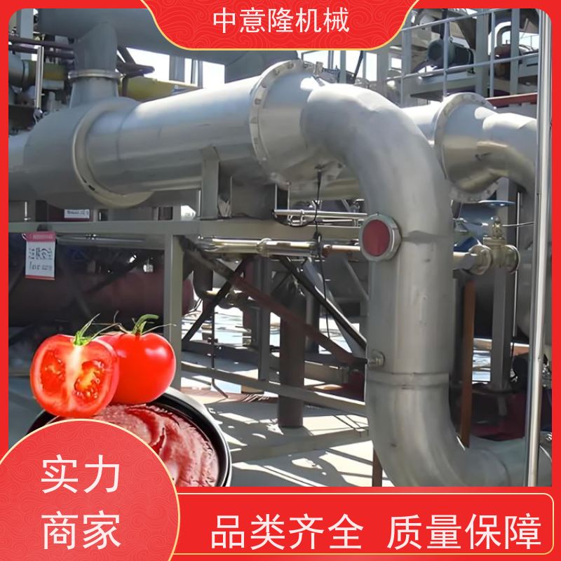 PLC智能控制蓝莓酱生产设备 大型番茄酱加工设备 中意隆