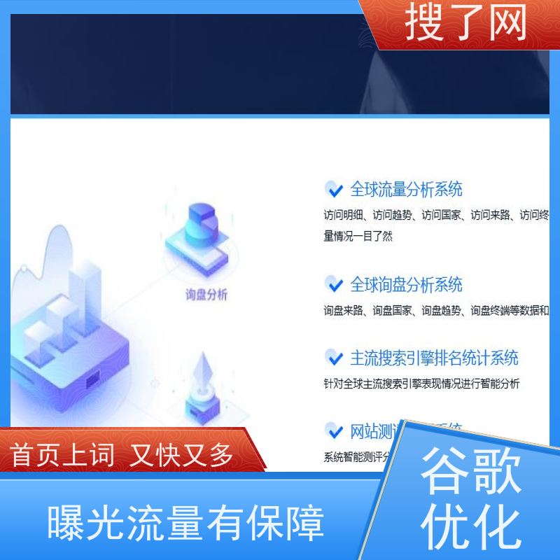 一站式saas  谷歌排名优化推广公司 定制化方案