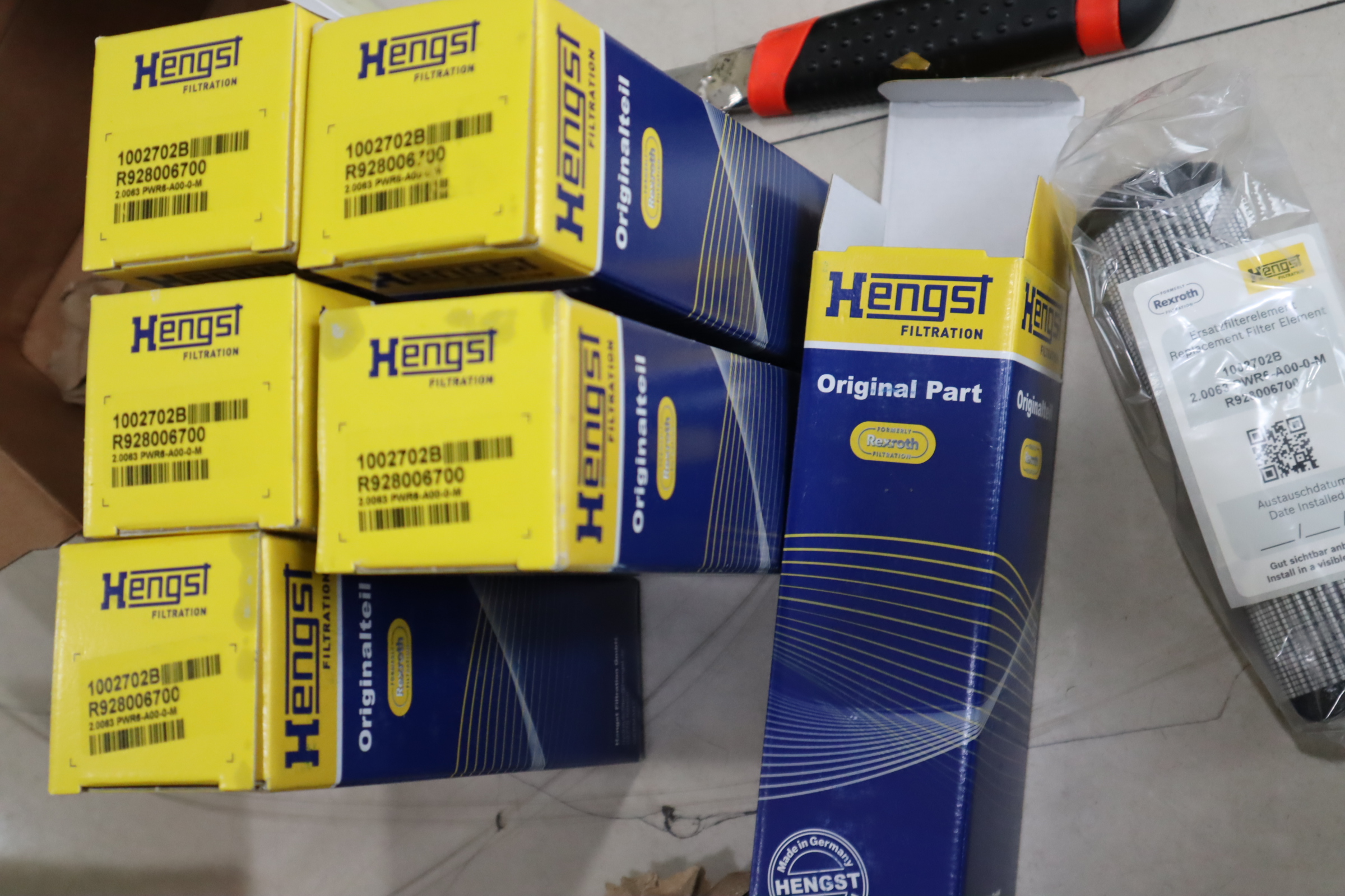 1002702B R928006700 2.0063 PWR6-A00-0-M 汉格斯特HENGST滤芯