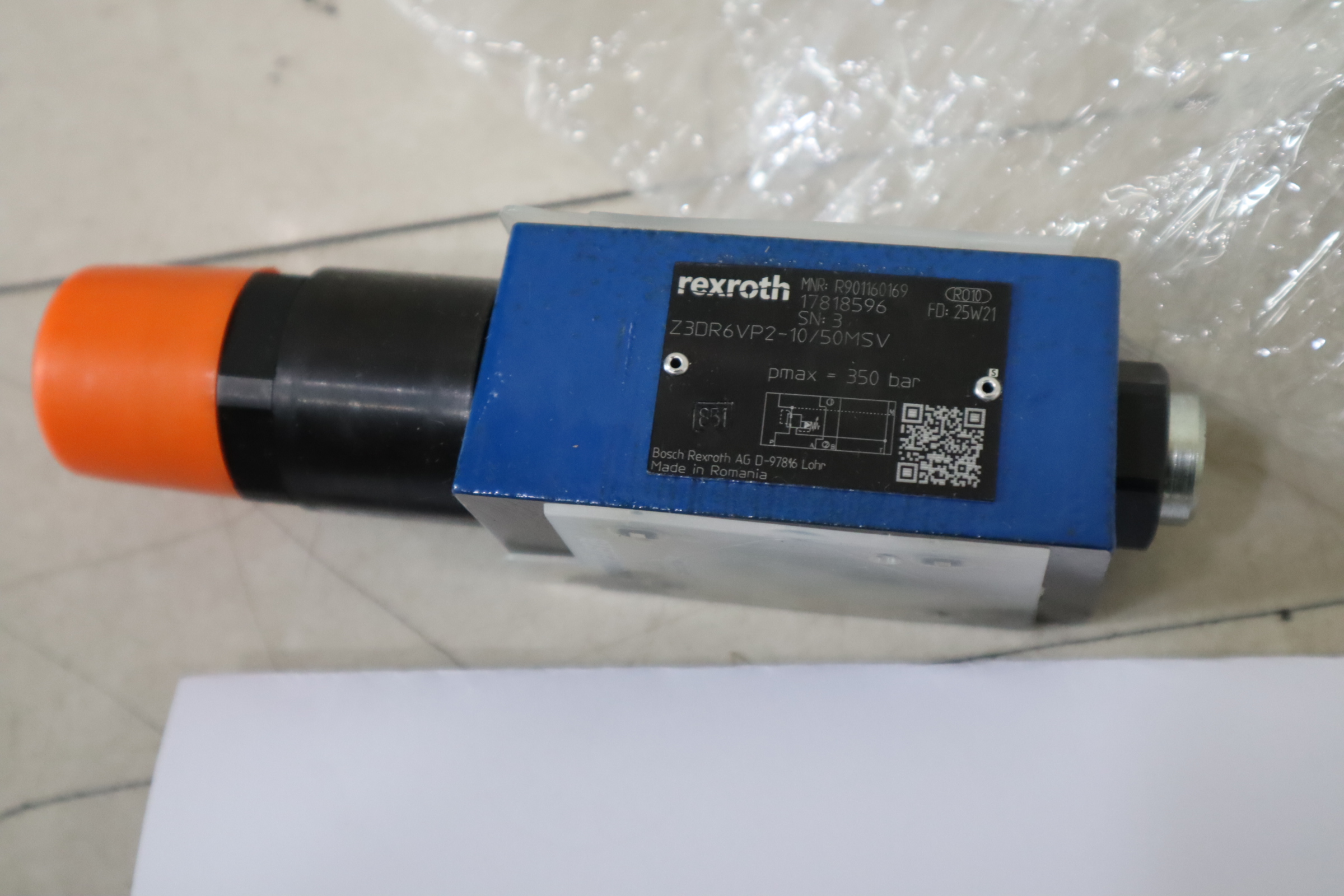 Z3DR6VP2-10/50MSV R901160169 德国力士乐REXROTH减压阀