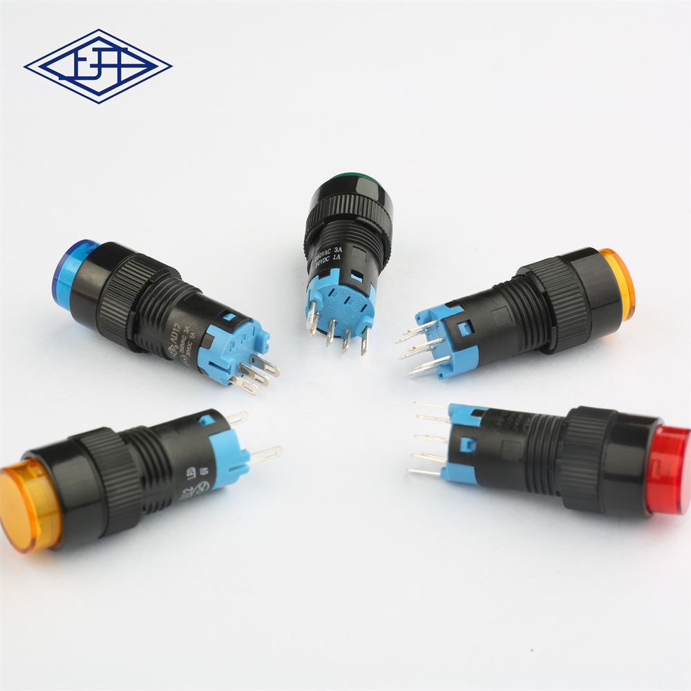 精锐科15*15 PCB直插控制面板用按钮开关参数