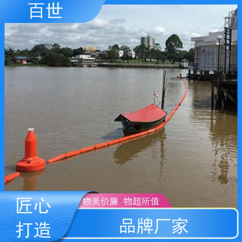 百世 水电站 拦船浮体 网格化拦截 生态友好材质