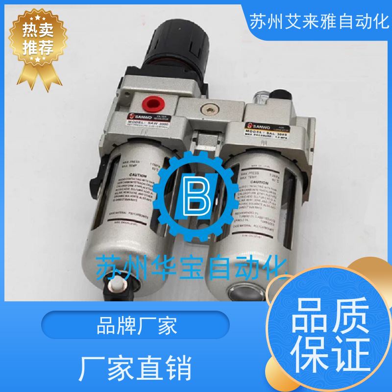 SANWO韩国三和气动脚踏开关脚踏阀SVM230-02-40一进一出型