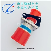 JY27466T11F35PNH墙式方盘前装插座13芯圆形连接器 骊创供应