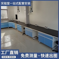 钢木结构实验台 学校试验台水槽边台生产厂家