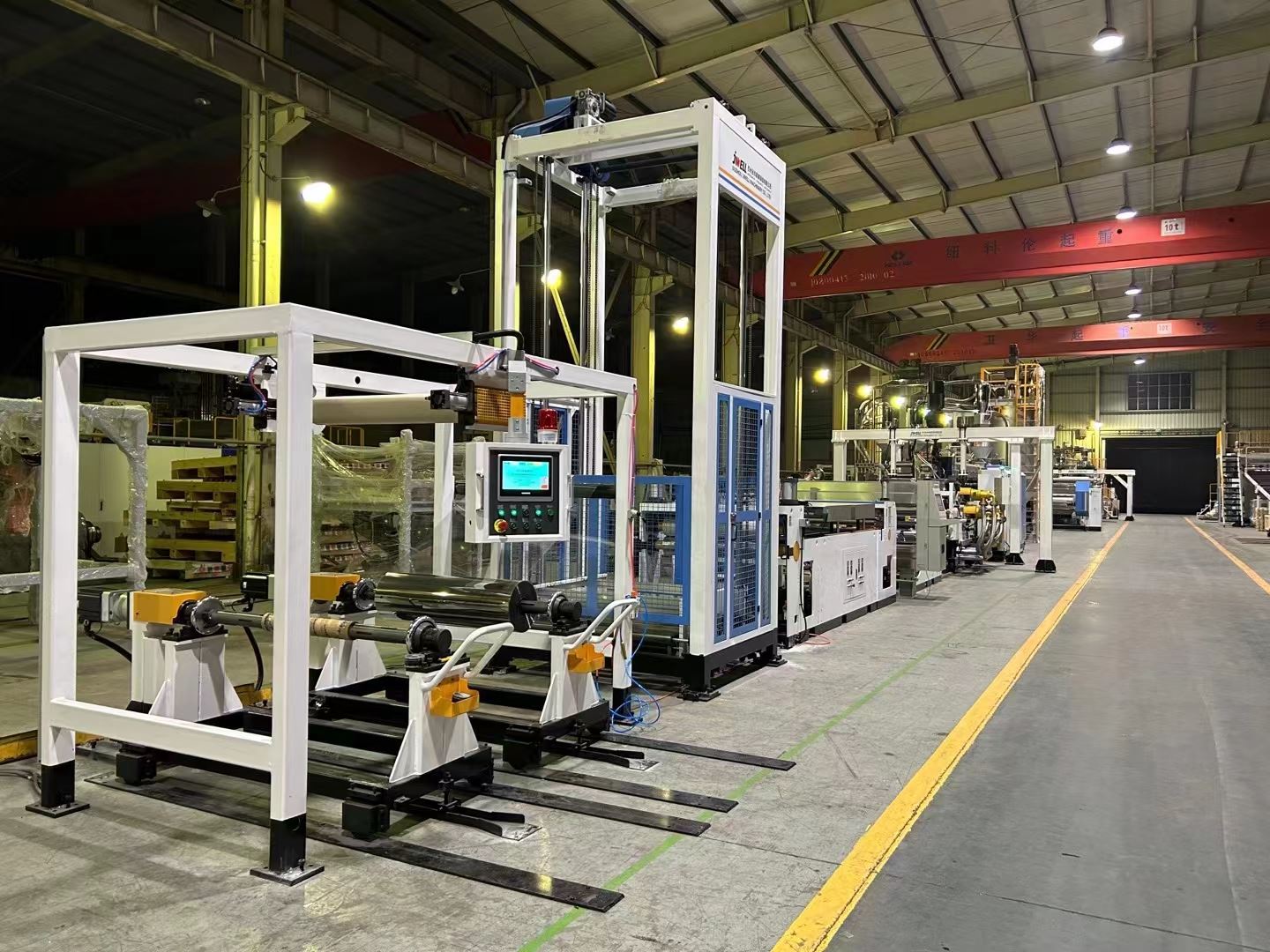 金纬机械ABS 板材设备安装调试? 医疗组件 ABS 片材生产线厂