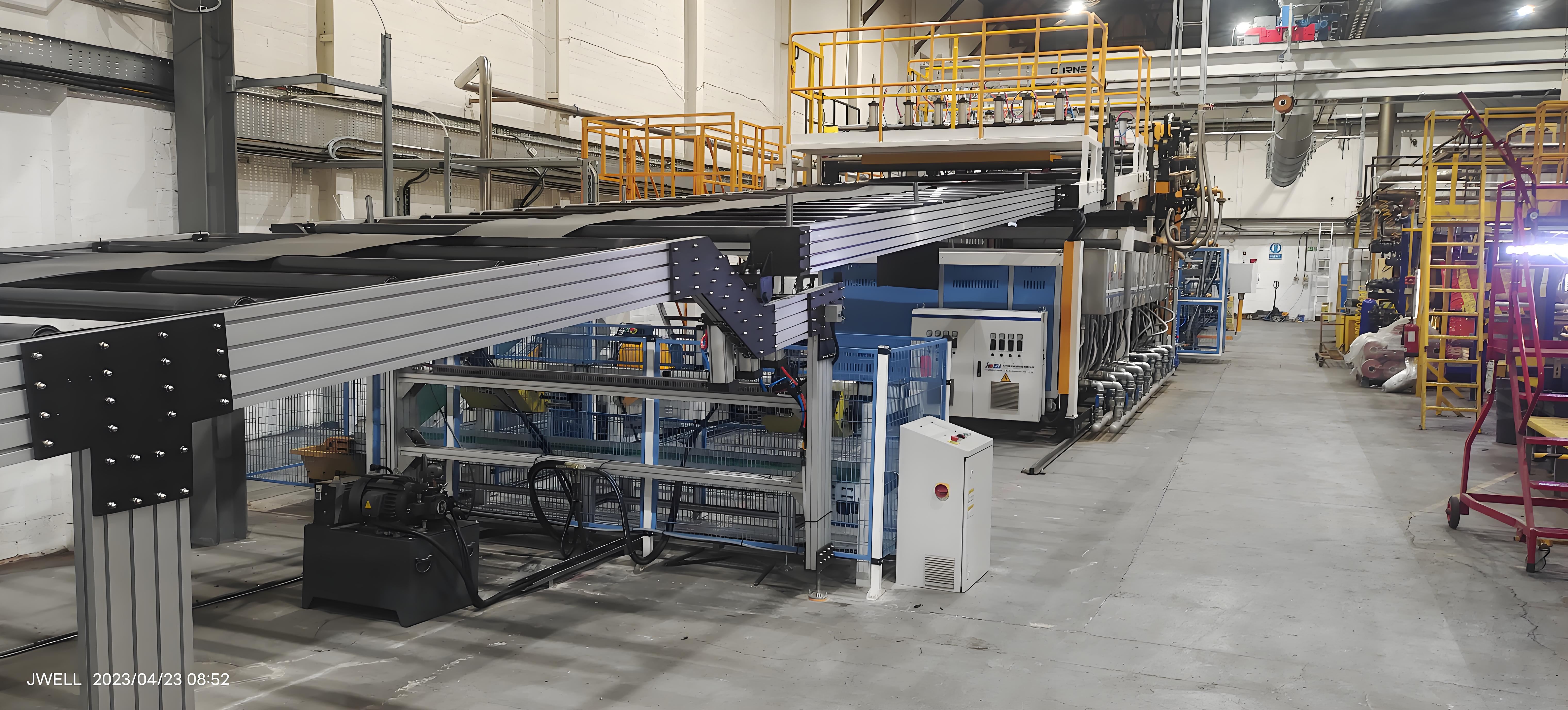 金纬机械PE 厚板设备定制? PE 电子产品包装片材生产线 防刮伤设备品牌