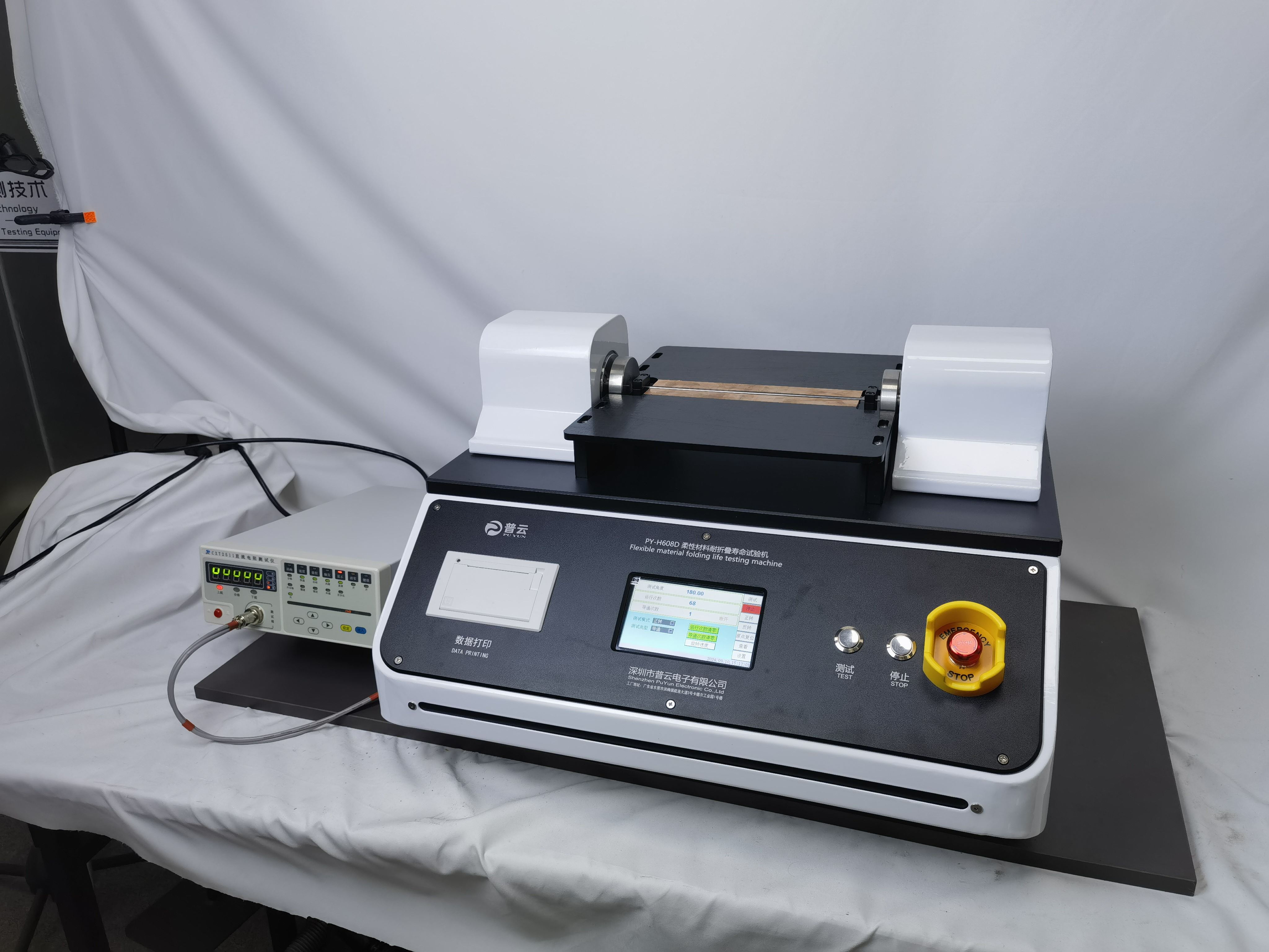 反复折叠测试设备 柔性材料耐折疲劳试验机