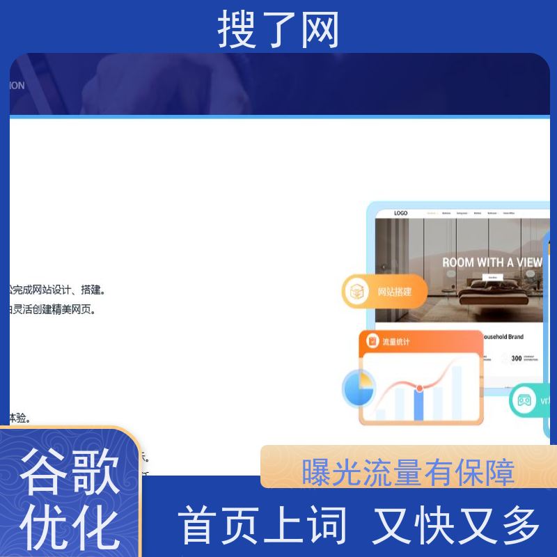 手机/电脑两端自适应 谷歌搜索优化 小组多对一精心服务