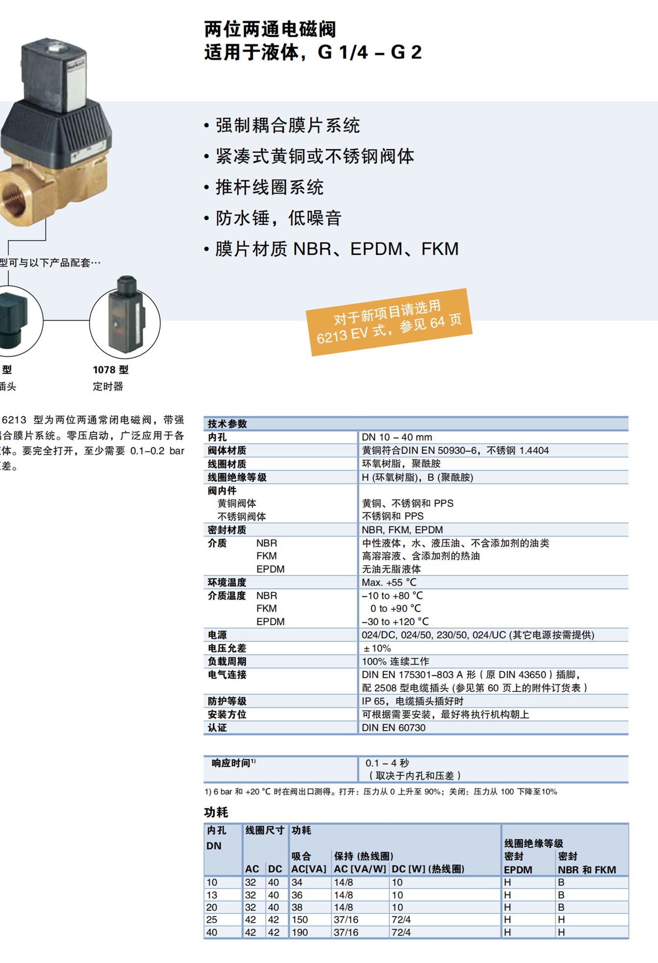 BURKERT二位二通角座阀185356