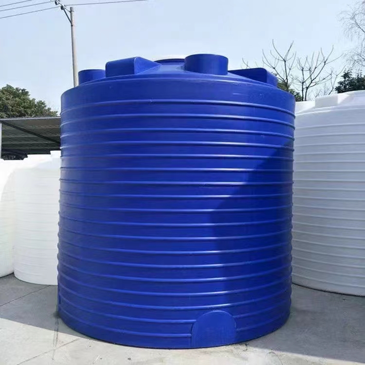 湖北孝感PE水塔 聚乙烯塑料水桶厂家 15立方脱盐水储罐 耐酸碱防腐