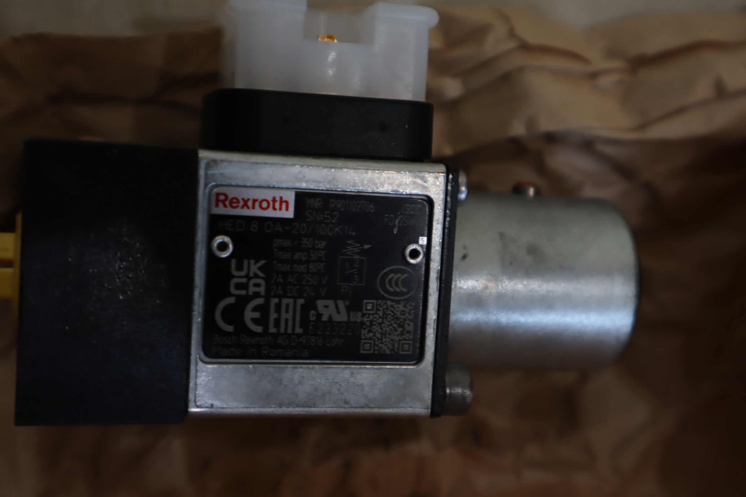 HED8OA-20/100K14 R901102706 力士乐REXROTH压力开关压力继电器