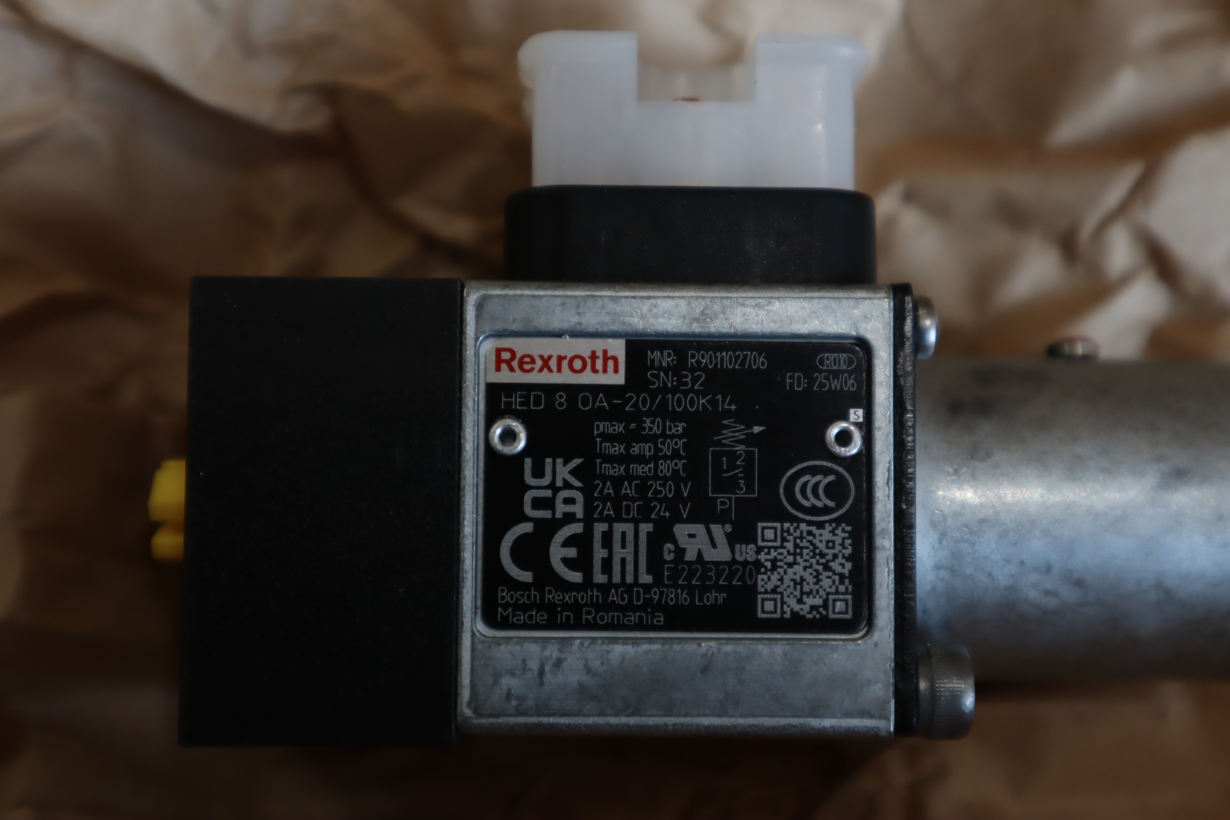 HED8OA-20/100K14 R901102706 力士乐REXROTH压力开关压力继电器