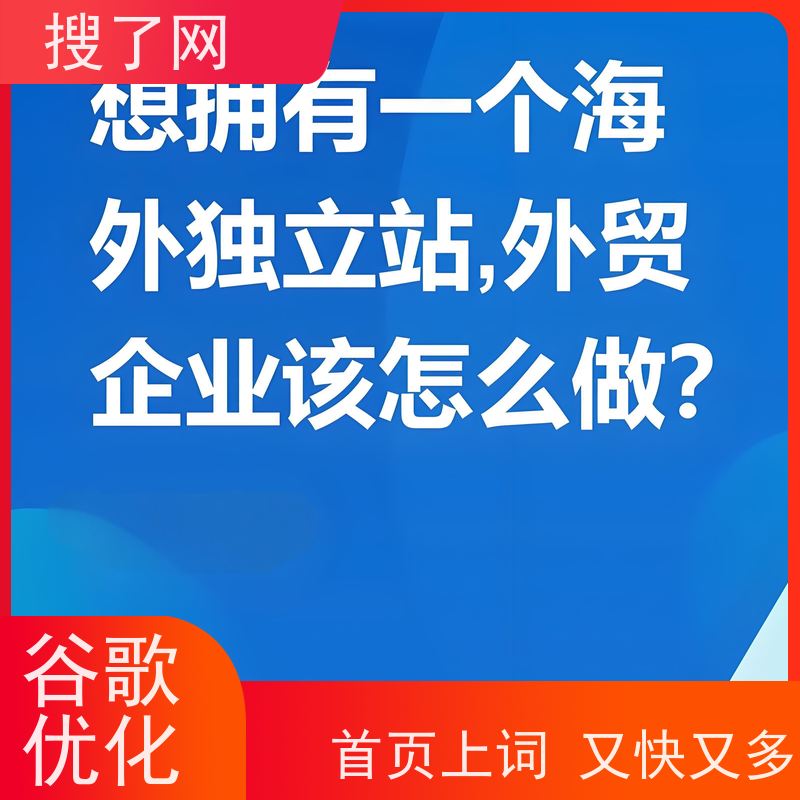 手机/电脑两端自适应 谷歌优化建站 一站式外贸营销解决方案