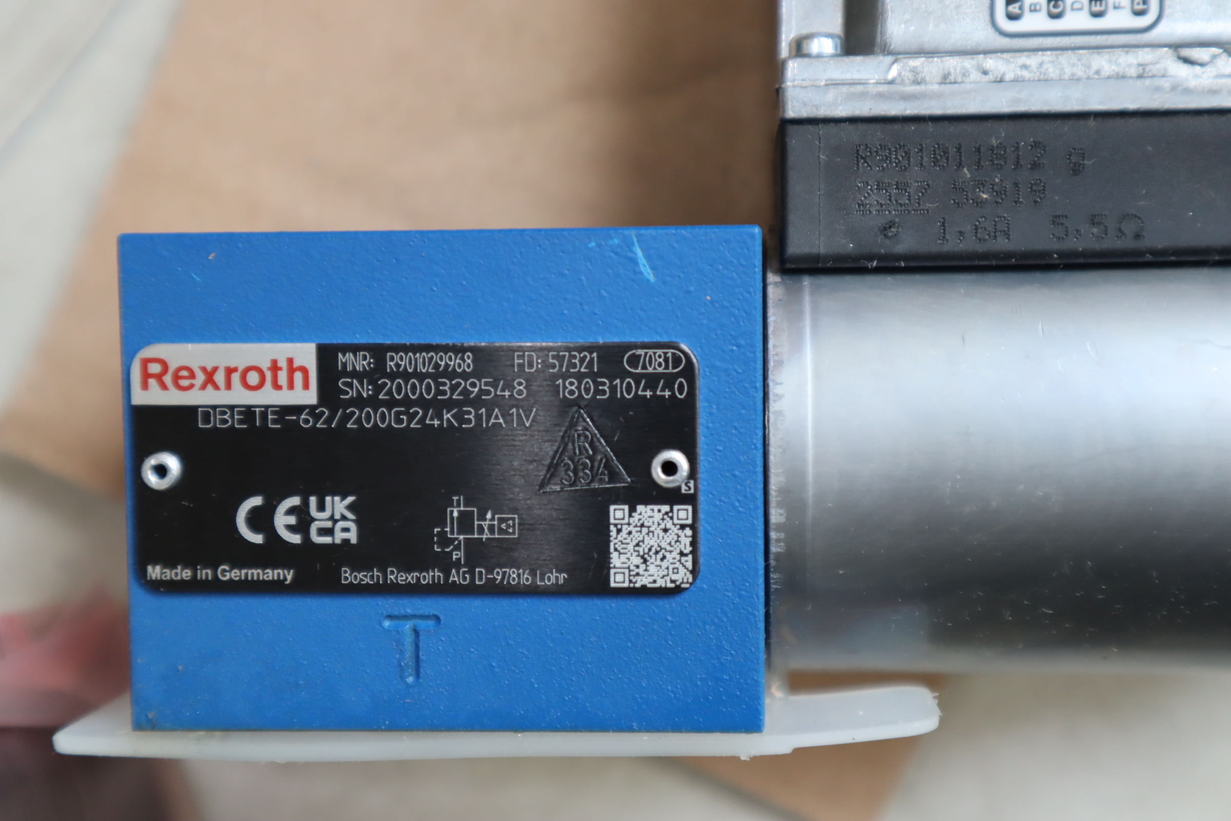 DBETE-62/200G24K31A1V R901029968 力士乐REXROTH比例阀