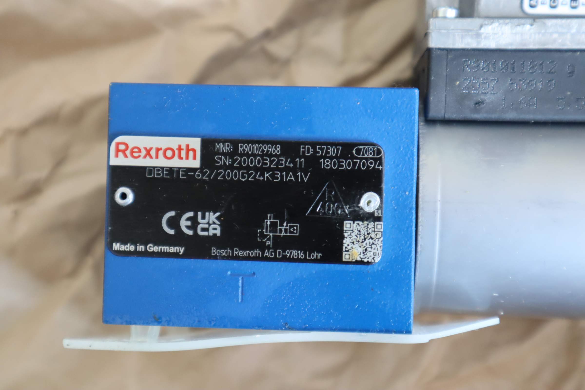 DBETE-62/200G24K31A1V R901029968 力士乐REXROTH比例阀