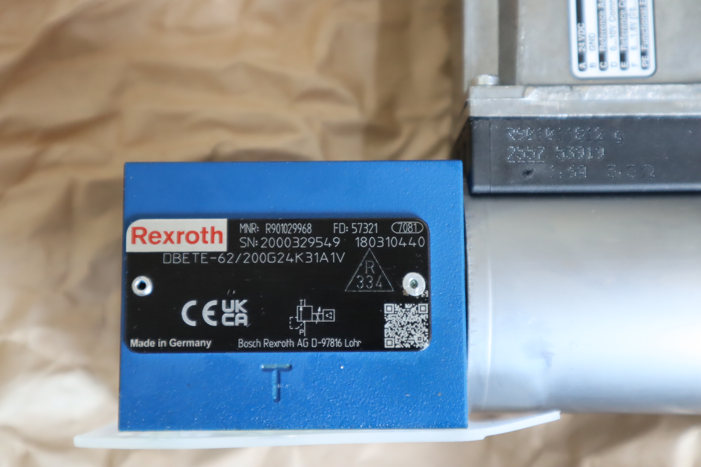 DBETE-62/200G24K31A1V R901029968 力士乐REXROTH比例阀