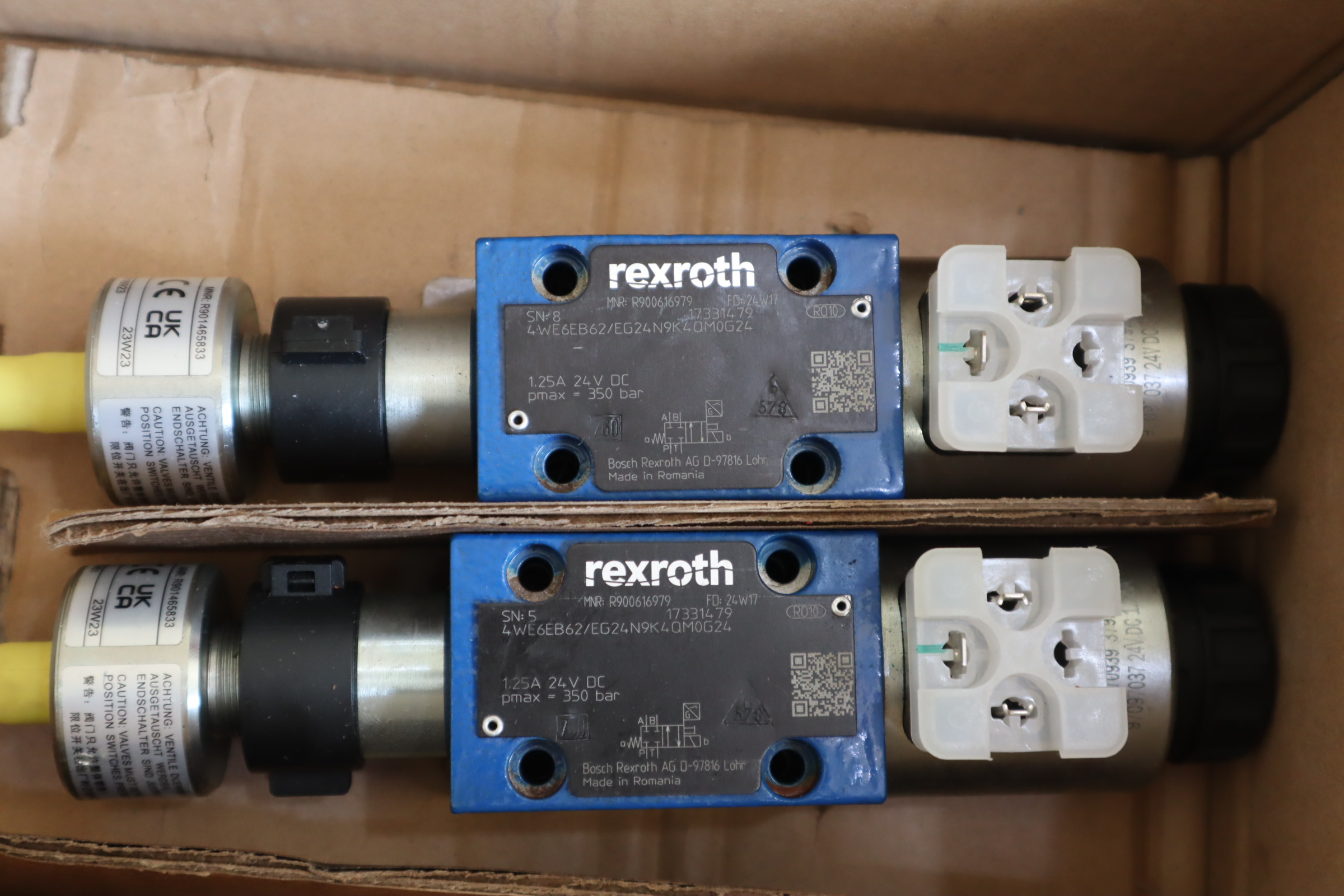 4WE6EB62/EG24N9K4QM0G24 R900616979 德国力士乐REXROTH电磁阀