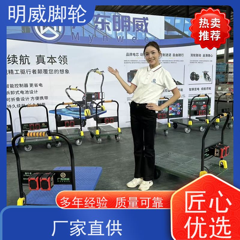 明威mw 105X65CM 电动搬运平板手推车 承重400kg 定制