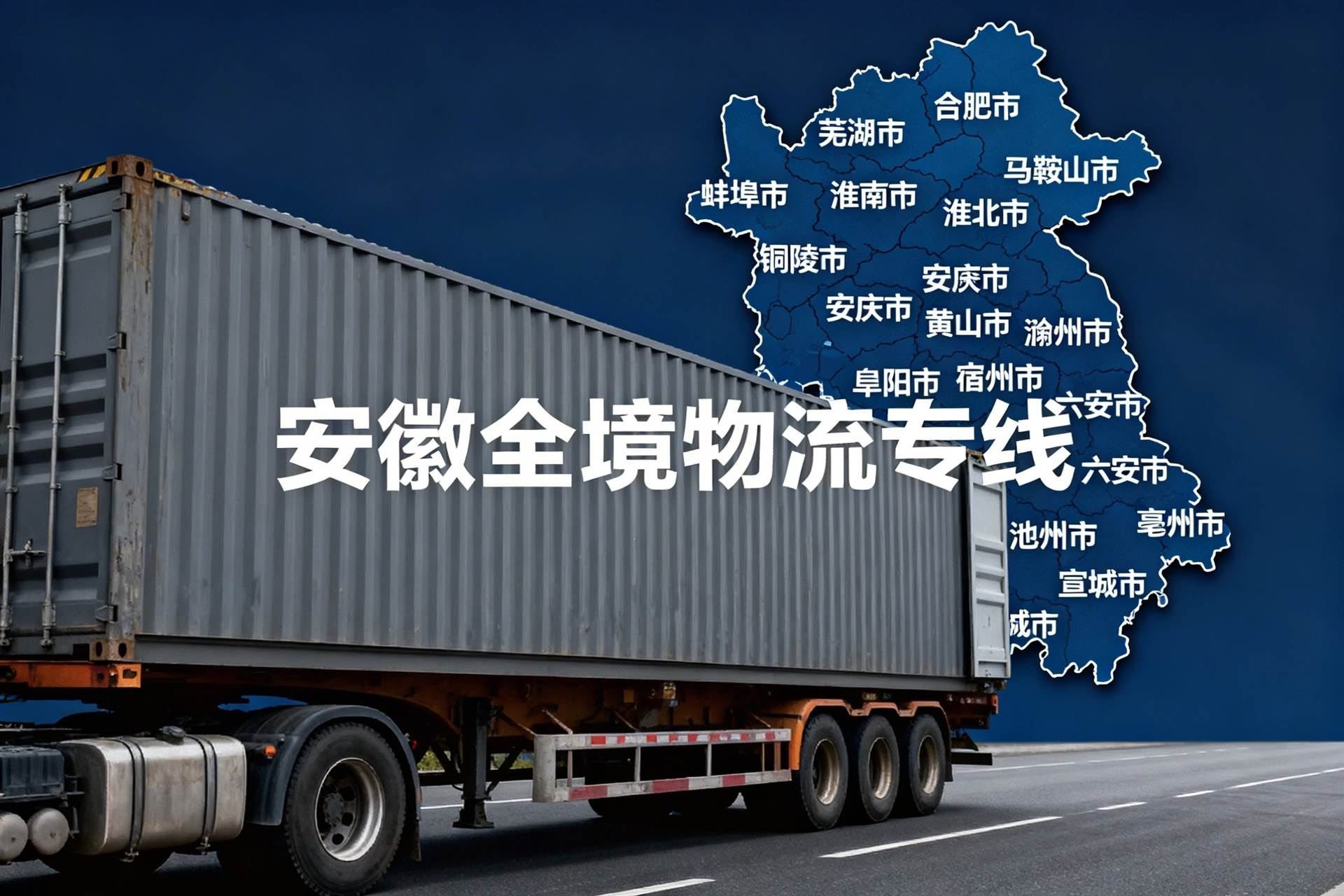 广东-安徽物流专线