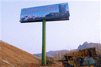 青海高立柱广告牌制作厂家推荐 