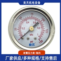 冶金电力工业耐震压力表轴向YTNB-150