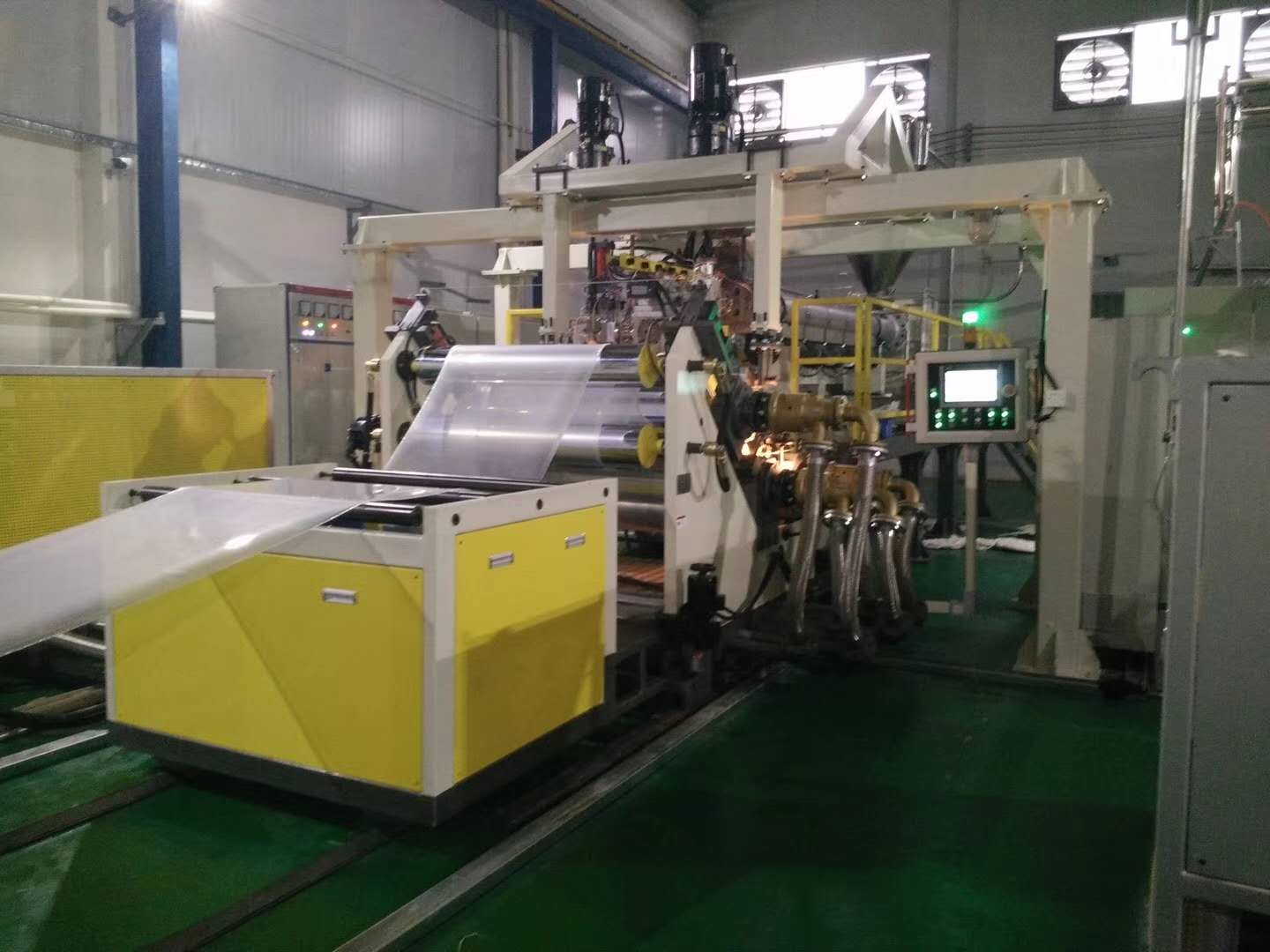 江西 PLC控制PS片材设备    包装机械 PS 片材生产线