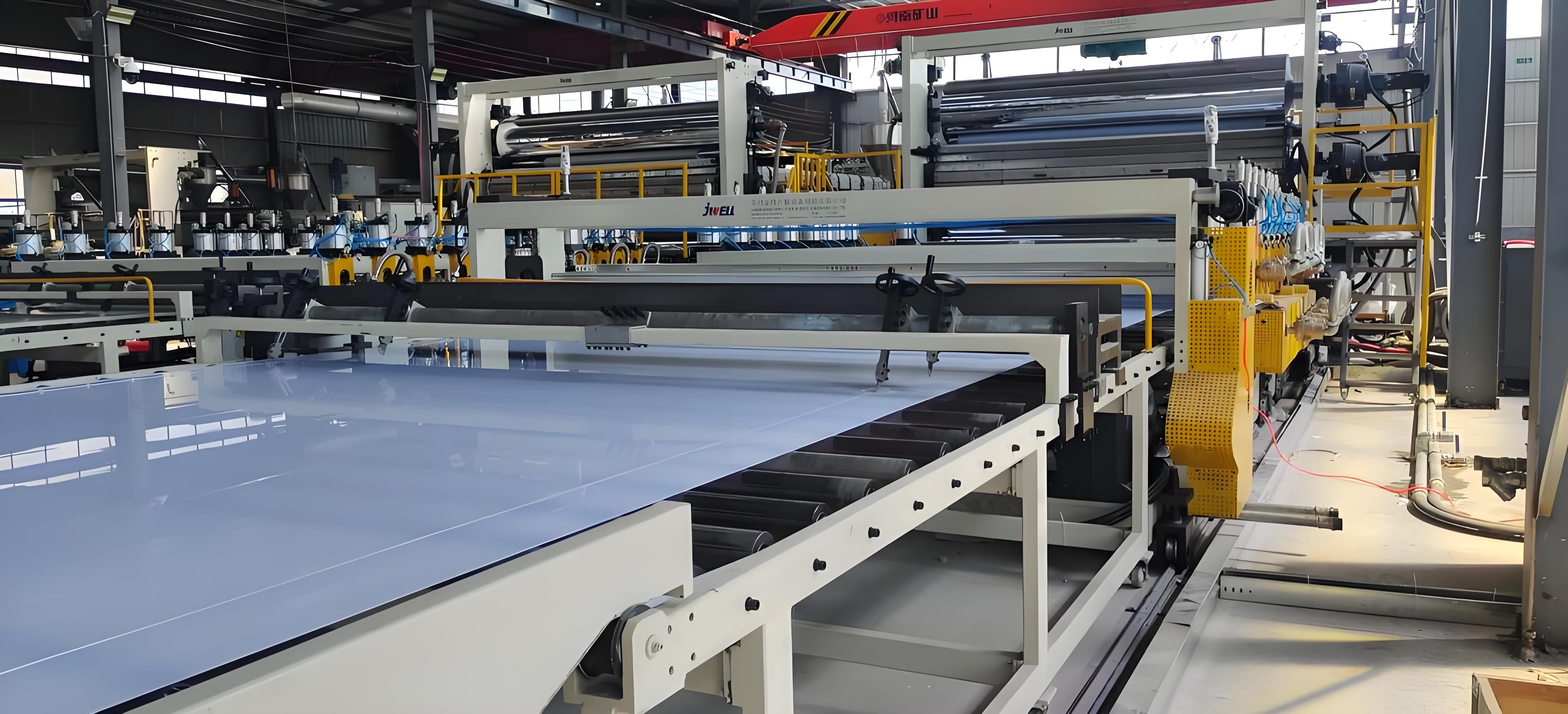 金纬机械  ABS汽车零部件板材设备?  汽车扶手 ABS 片材生产线 供应