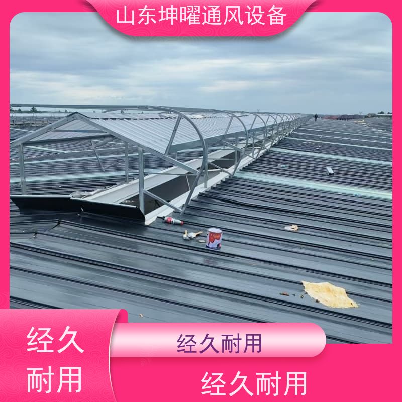 启闭式通风气楼 电动圆拱型采光排烟天窗 防腐蚀