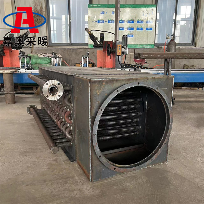 大型车间用SRZ管翅式散热器 钢制翅片式散热片品牌
