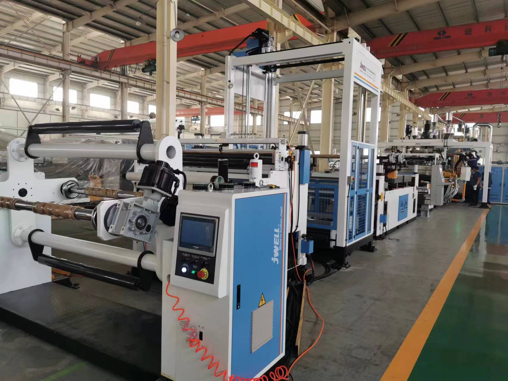 福建广告耗材片材机    PS 彩色片材生产线