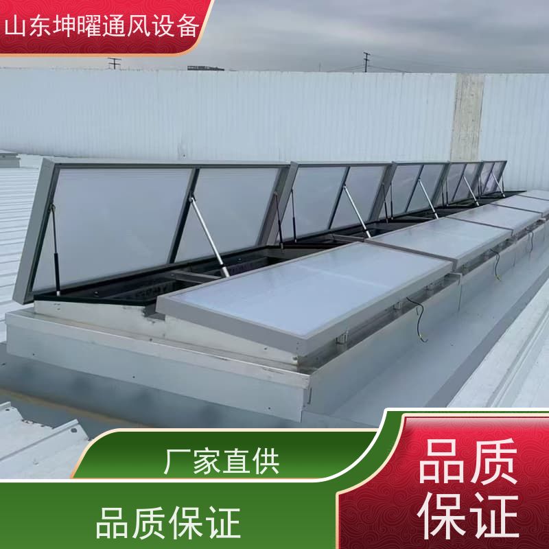 敞开式通风气楼 电动圆拱型采光排烟天窗 供应