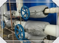 迪美斯热交换器可拆卸保温套 耐高温防火柔性保温套定制