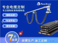 欧标认证YFFBG扁电缆 CE认证起重机门机电缆